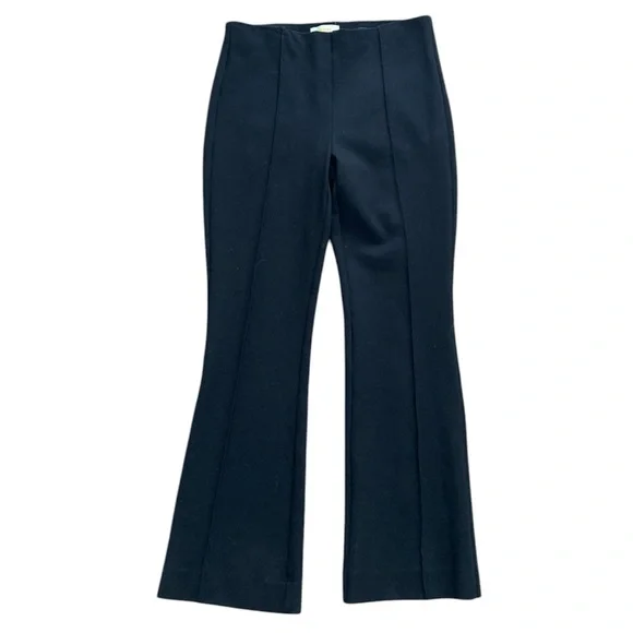 Anthropologie The Margot Kick flare Solid Black Pant - Picture 4 of 8